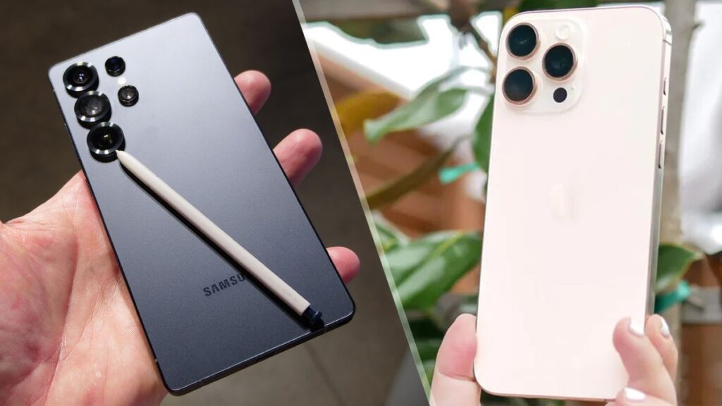 AI processing pipelines of the iPhone 16 and Galaxy S25,
