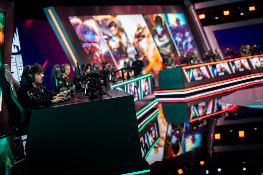 Major eSports Tournament Action