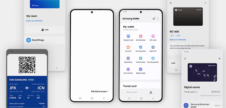 Samsung Pay interface