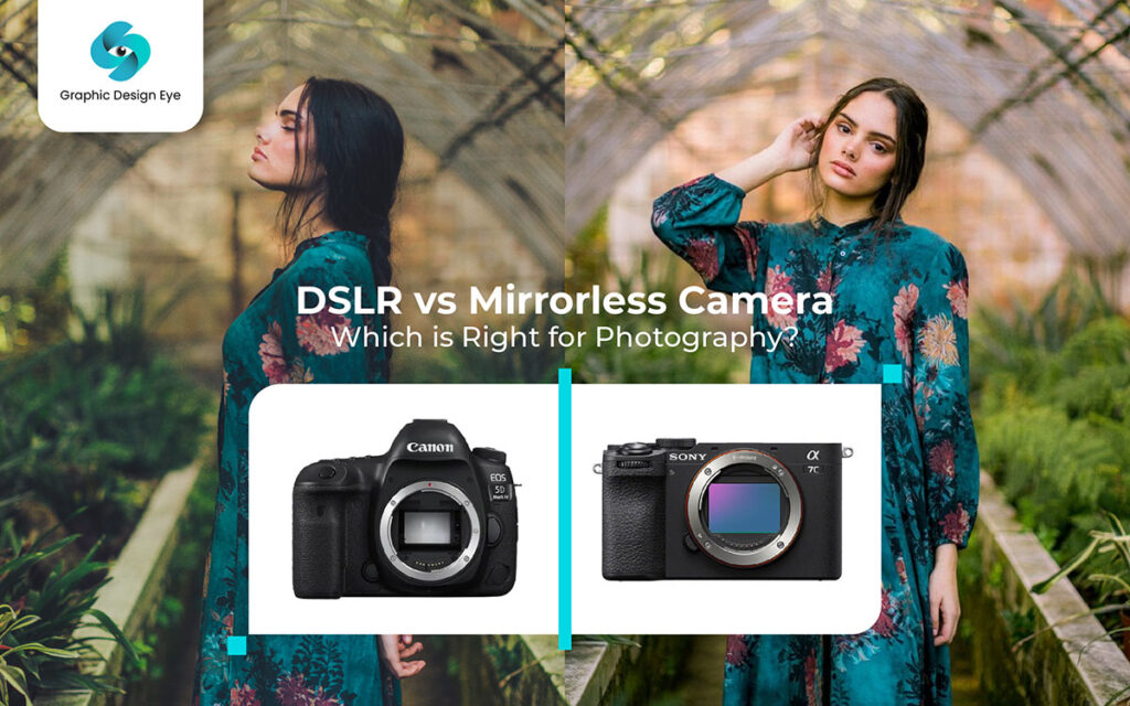 choose between mirrorless and DSLR cameras.