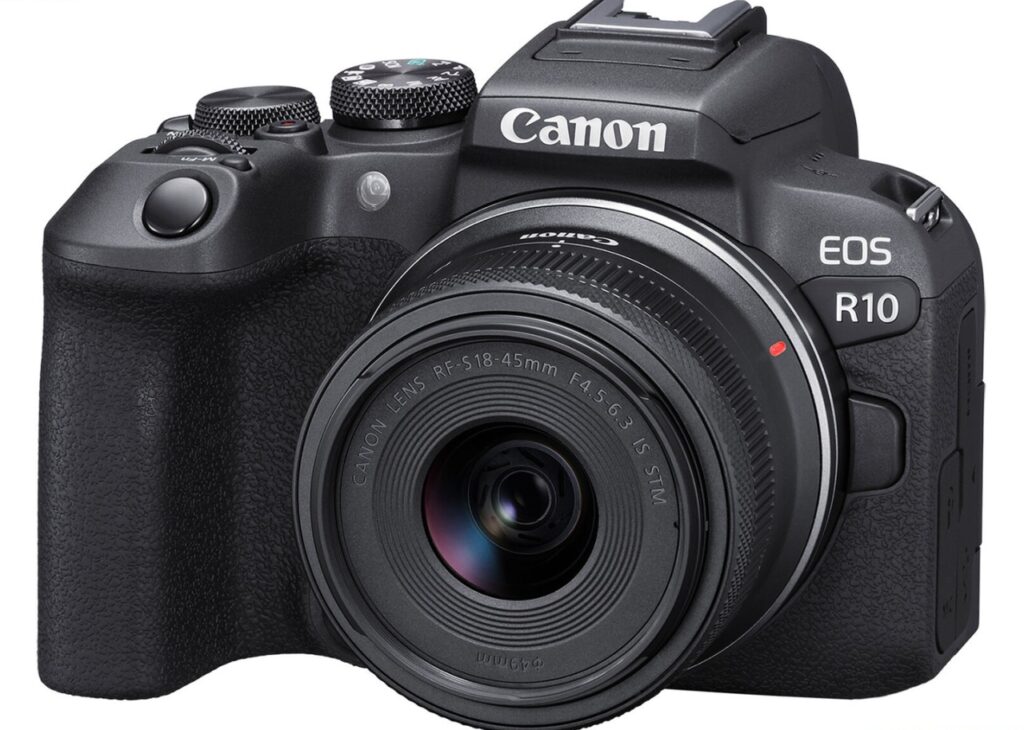 Canon EOS R10 is a mirrorless camera