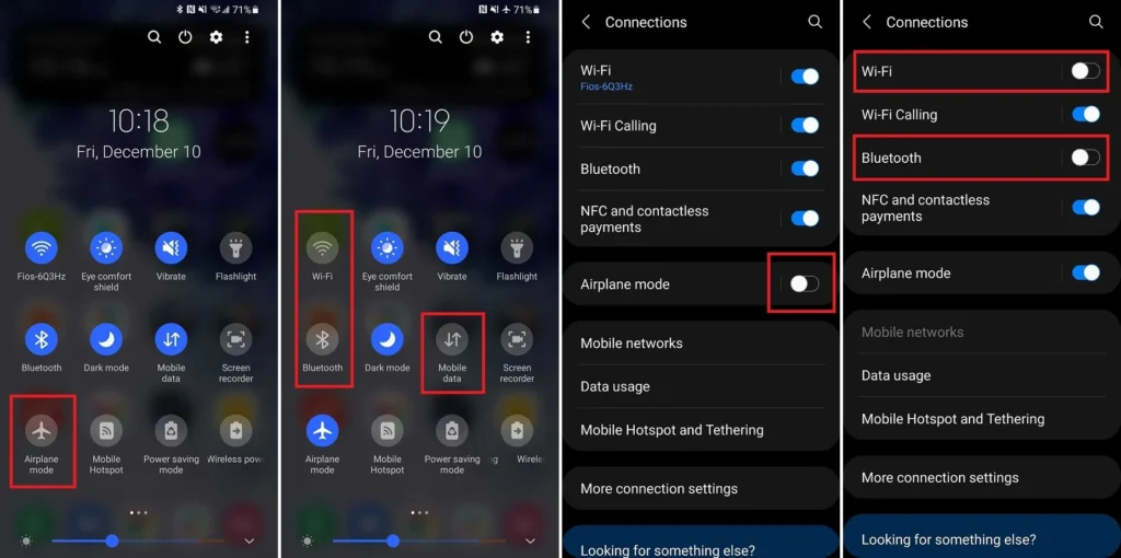 Strategic management of connectivity features can significantly extend battery life