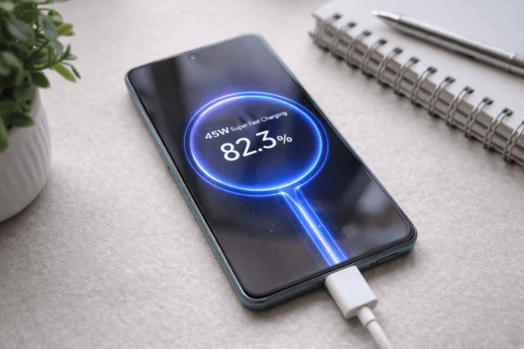 Fast charging budget 5G phone India 2026