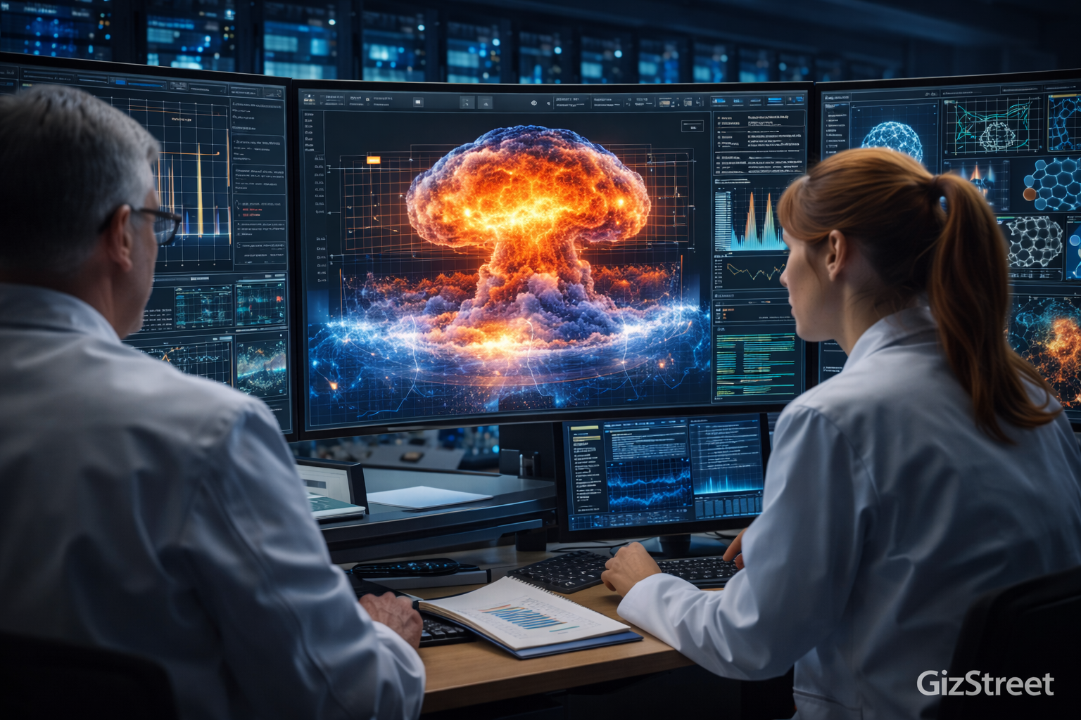 Supercomputer simulation used in nuclear stockpile stewardship programs