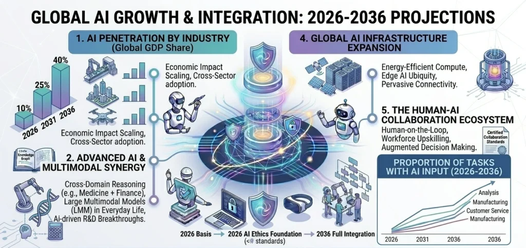 Statistics graph of productivity gains by industry 2025