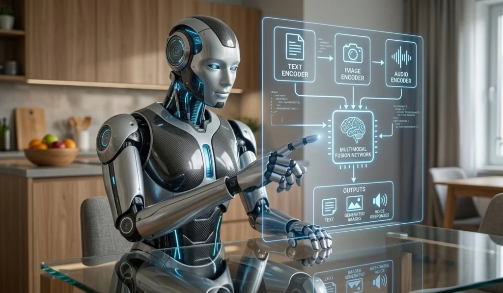 multimodal AI data fusion process