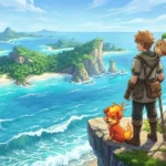 Concept artwork inspired by Pokémon Winds and Pokémon Waves for Nintendo Switch 2.