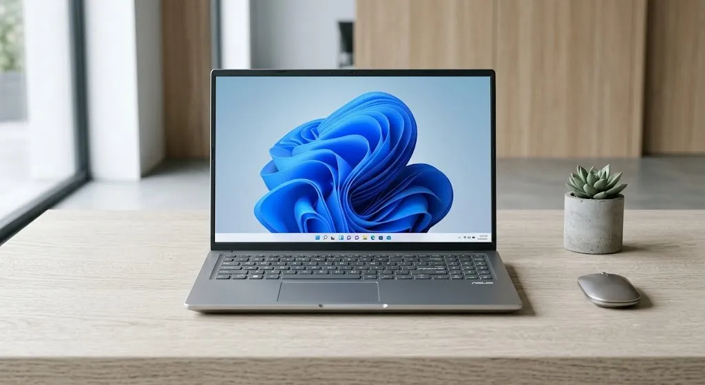 Front view of ASUS Vivobook 15 (2026)