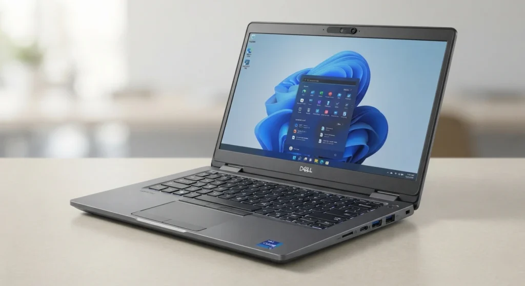 Front view of a Dell Latitude 5330 laptop.