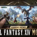 FINAL FANTASY XIV MOBILE official announcement artwork showing Square Enix’s mobile MMORPG adaptation.