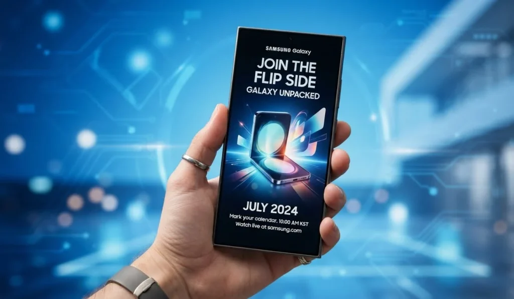 Samsung Galaxy Z Fold 8 Ultra Unpacked July 2026 invitation.