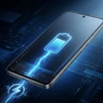 iQOO Z11 Lite smartphone teaser showing battery-focused features