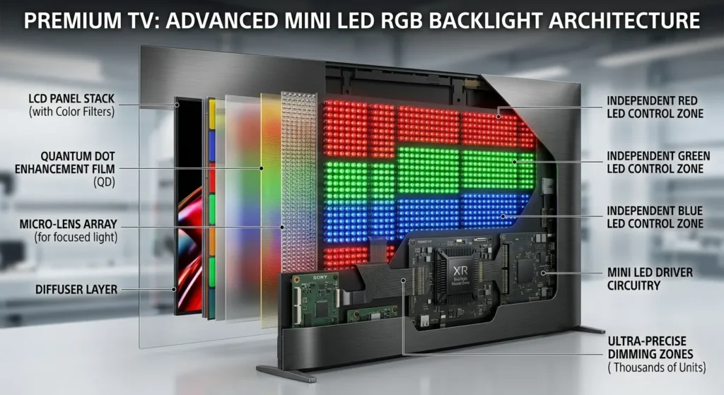 RGB Backlight Master Drive Pro illustration.