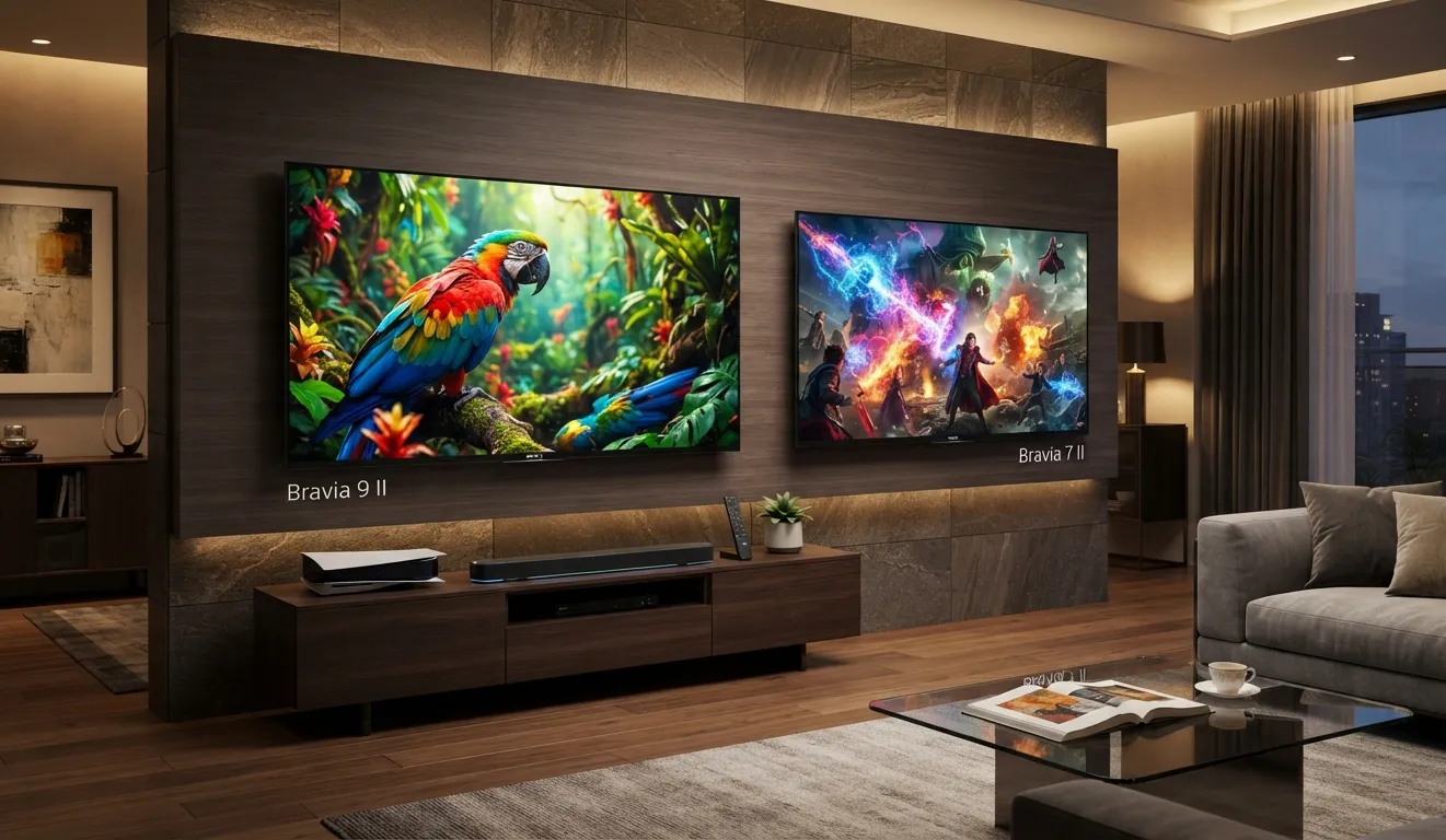 Sony Bravia 9 II and Bravia 7 II premium True RGB LED televisions launched in India.